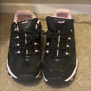 Avia Pink and Black Running Shoes